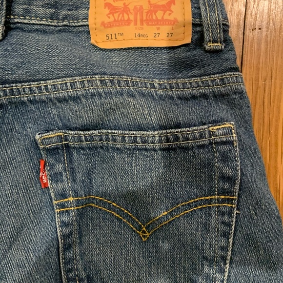 Levi’s 511 slim Boys Jeans size 14 - Picture 4 of 5